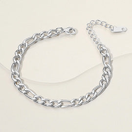 Figaro Chain Bracelet