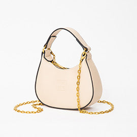Faux Leather Mini Hobo Crossbody