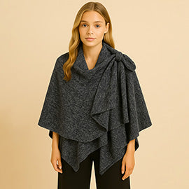 Lurex Ruana Poncho