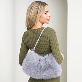 Soft Plush Fur Shoulder Bag
