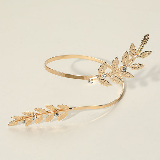 Leaf Vine Adjustable Arm Cuff