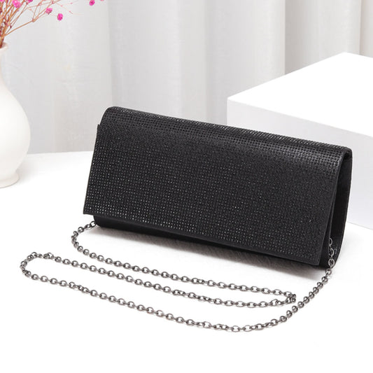 Bling Solid Evening Clutch / Crossbody