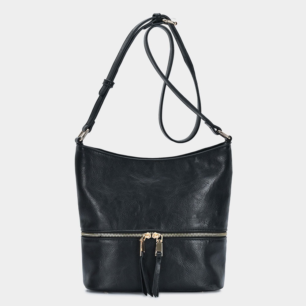 Faux Leather Crossbody