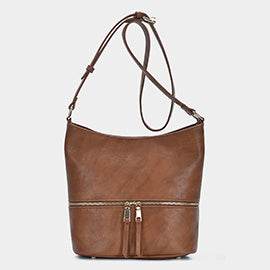 Faux Leather Crossbody