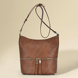 Faux Leather Crossbody