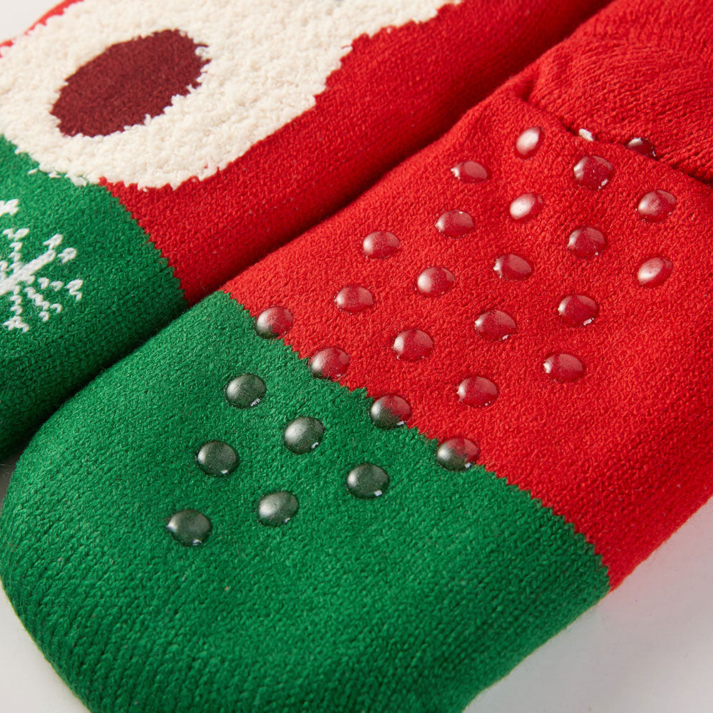 6Pairs - Christmas Non-Slip Cozy Socks Set